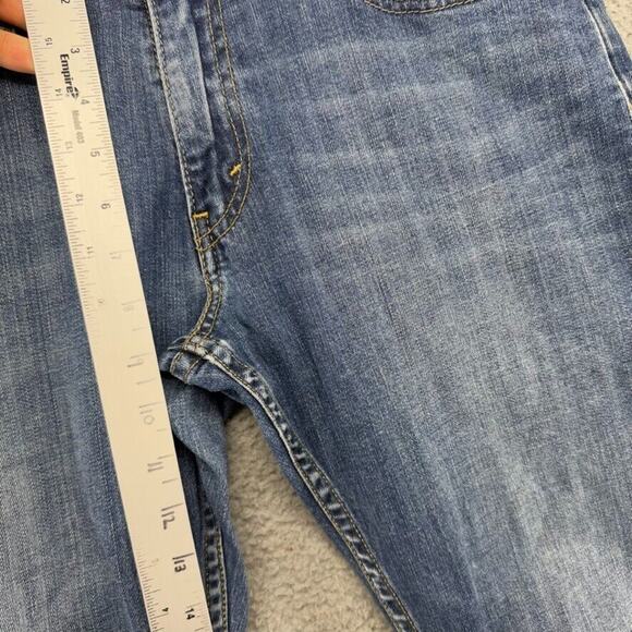 Levi's Jeans Men's 32x30 Blue Denim Medium Wash Faded Whisker Straight Red Tab - Picture 5 of 11